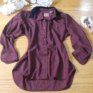 Ami Oversized High Low Shirt